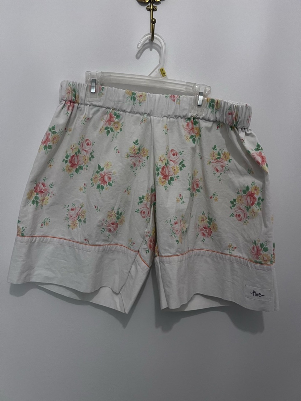 Floral Cotton Shorts